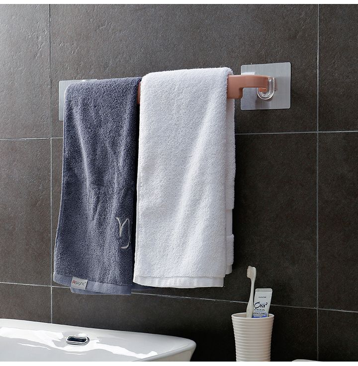 Thanh dán tường treo khăn nhà tắm 38x4.5cm