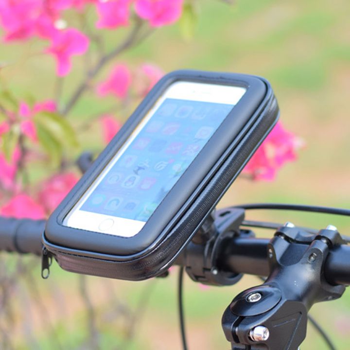 Túi đựng điện thoại chống nước có khung gắn xe đạp 