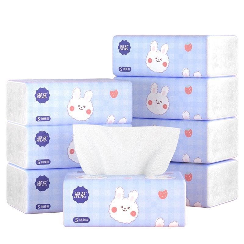 Khăn giấy bao bì hình thỏ đáng yêu
