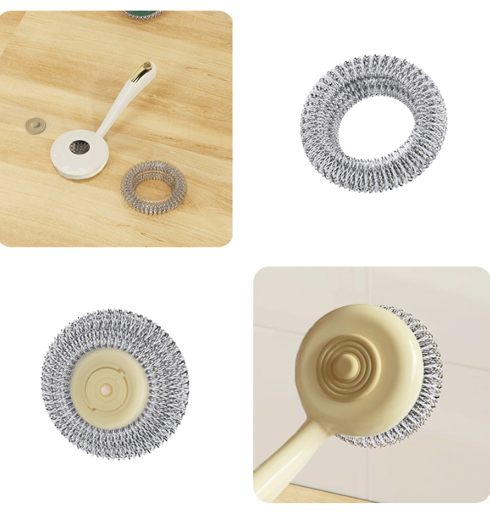 Dụng cụ chà rửa xoong nồi 2 in 1