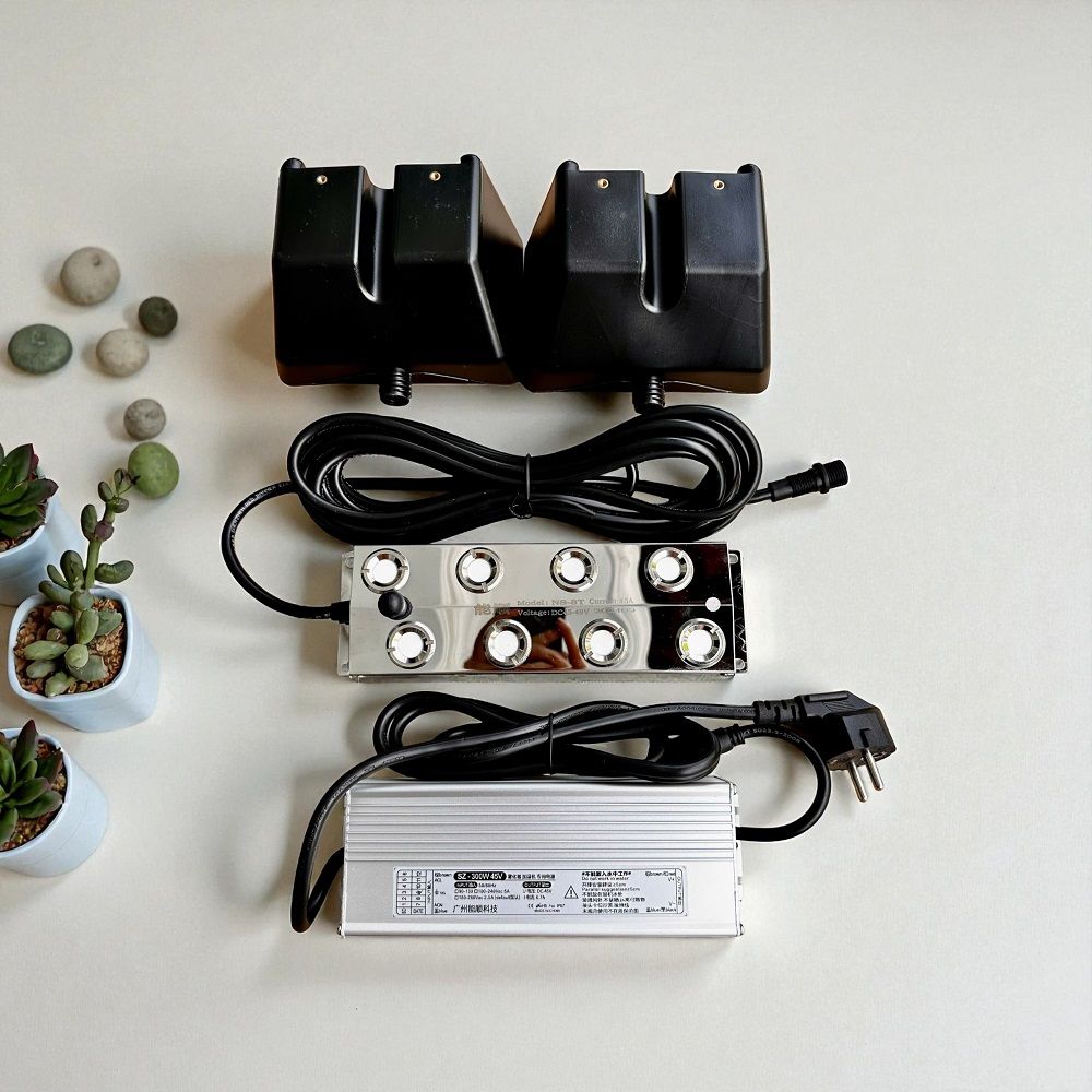 rọn bộ máy phun sương siêu âm 8 mắt kèm nguồn - Giải pháp tạo ẩm, tạo khói siêu mịn hiệu quả và tiết