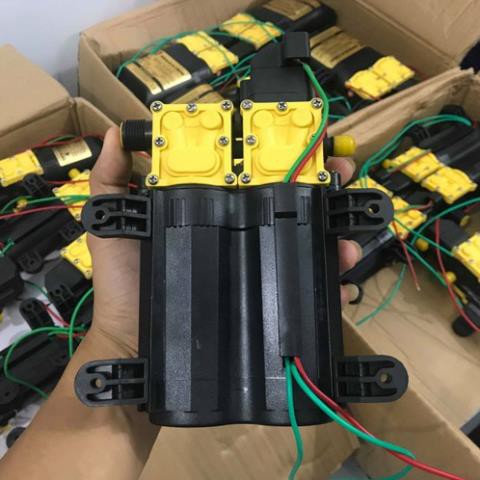 Máy bơm nước đôi mini 12v áp lực cao Sinleader 96W