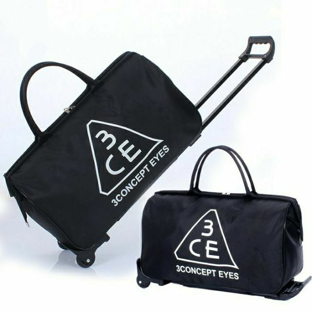 Túi kéo du lịch 3CE phong cách Hàn Quốc