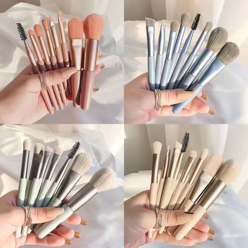 Set 8 Cọ Trang Điểm Phong Cách Vintage