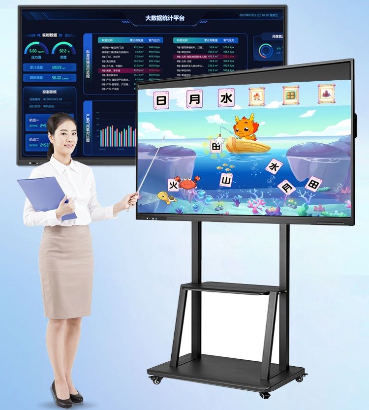 Kệ treo tivi di động NB 1700 ( từ 32 đến 65 inch) có bánh xe di chuyển