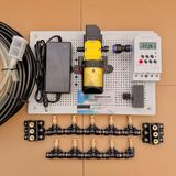 Hệ thống bộ phun sương tự động 15 béc bơm OM1521 + timer hẹn giờ