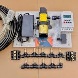 Hệ thống bộ phun sương tự động 10 béc bơm OM1521 + timer hẹn giờ