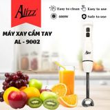 Máy Xay Sinh Tố Xay Thịt Cầm Tay Thân Trắng Nút Bấm Đen ALIZZ AL-9002