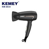 Máy Sấy Tóc Kemei Gấp Gọn Công Suất 1200W Kemey KM 6834