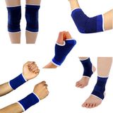 Bộ 5 dụng cụ bảo vệ chân tay khi chơi thể thao, cotton co giãn 4 chiều, thiết kế dày dặn 6382