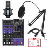 Bộ mic thu âm livestream Takstar PC K850 kết hợp Mixer M4 plus