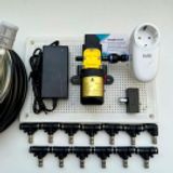 Hệ thống bộ phun sương tự động bằng wifi 20 béc bơm OM1521 + ổ wifi