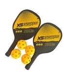Bộ 2 Vợt Pickleball Kèm 4 Quả Bóng – Sẵn Sàng Cho Mọi Trận Đấu