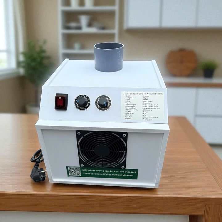 Cách Hạ Nhiệt Nhà Xưởng, Quán Cafe Hiệu Quả Với Máy Phun Sương Siêu Âm Vinacool