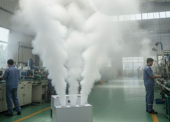 Máy tạo ẩm Vinacool Giải Pháp Làm Mát Công Nghiệp, Hạ Nhiệt Diện Rộng Chưa Từng Có!