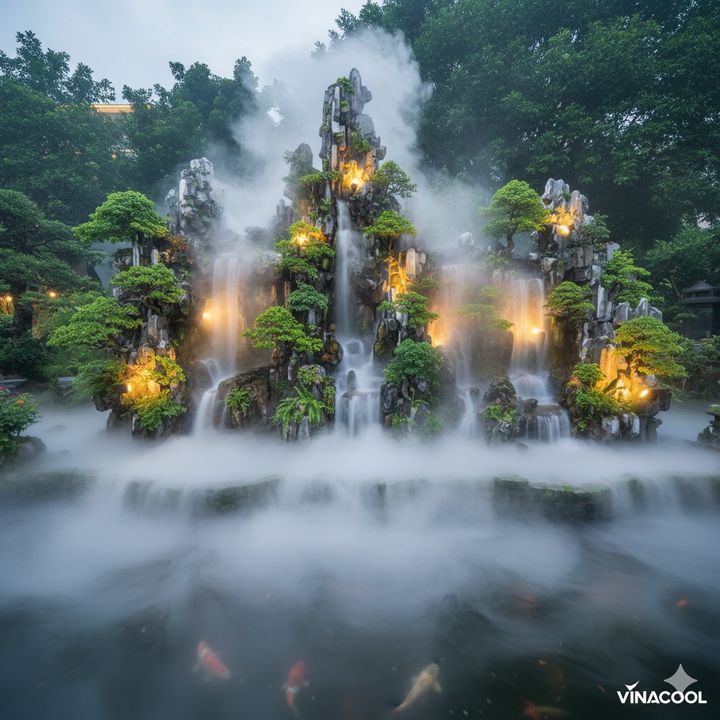 Chống Nóng, Chống Khô: Máy Phun Sương Vinacool - Cứu Tinh Cho Không Gian Của Bạn