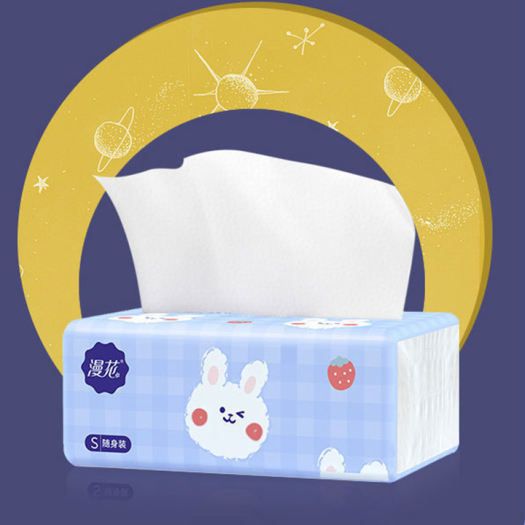 Khăn giấy bao bì hình thỏ đáng yêu