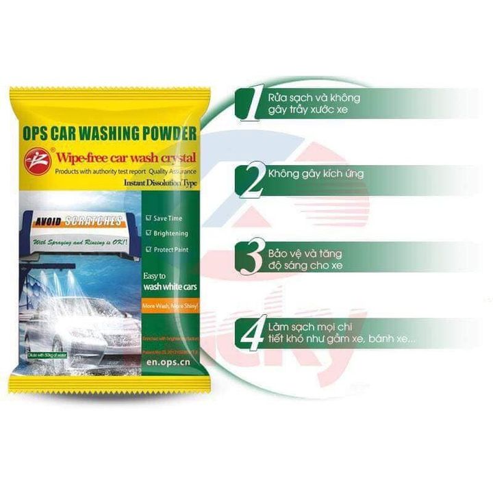 Bột rửa xe không chạm OPS tiêu chuẩn Châu Âu