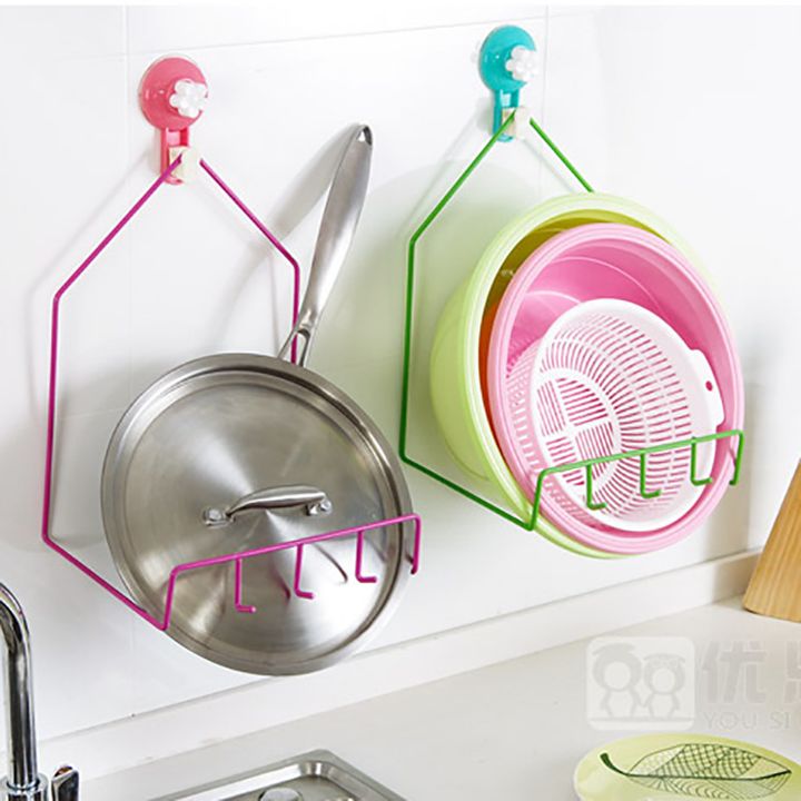 Móc treo thau rổ và vật dụng nhà bếp tiện lợi