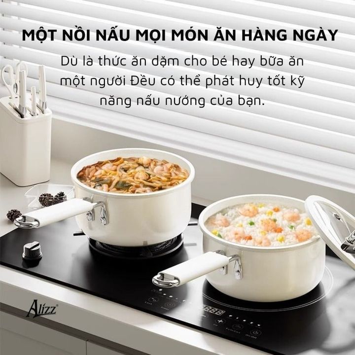 Nồi sứ chống dính dung tích lớn 20cm AL-14505