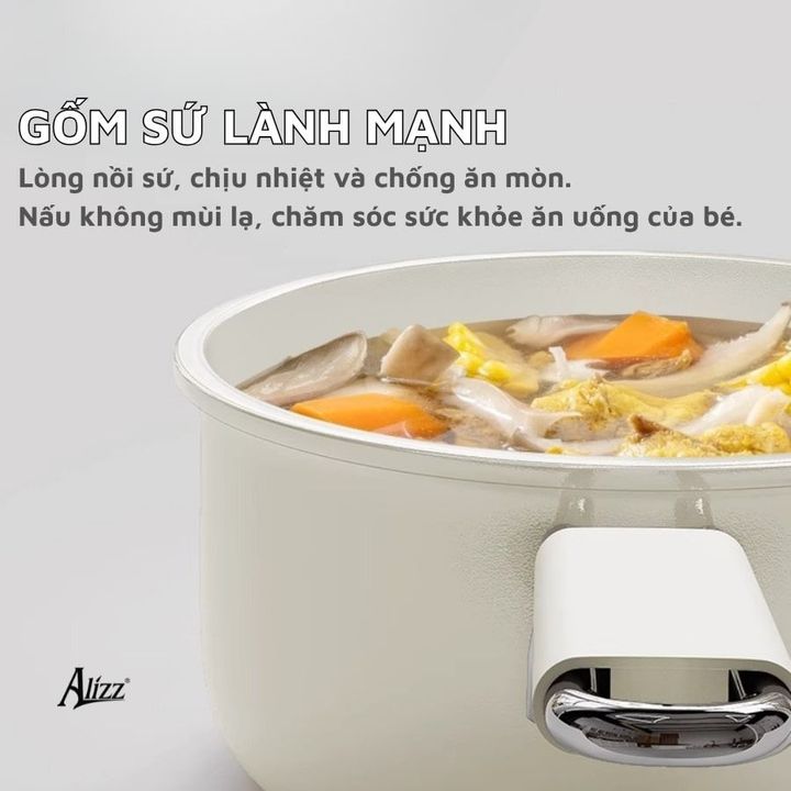 Nồi sứ chống dính dung tích lớn 20cm AL-14505