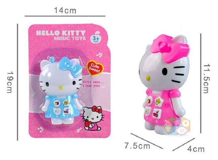 Mô hình điện thoại đồ ăn hello kitty 