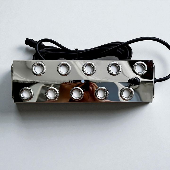 Vỉ phun sương siêu âm 10 mắt bằng thép không gỉ dây dài 5m - Hiệu năng mạnh mẽ, độ bền vượt trội
