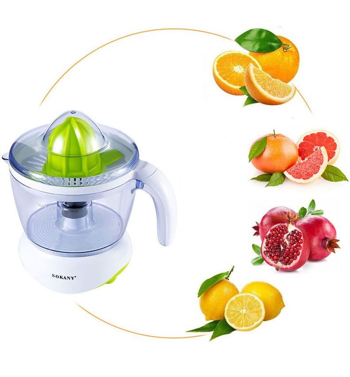 Máy Vắt Cam Điện Sokany Dung tích chứa lớn 700ml, Vắt siêu nhanh,