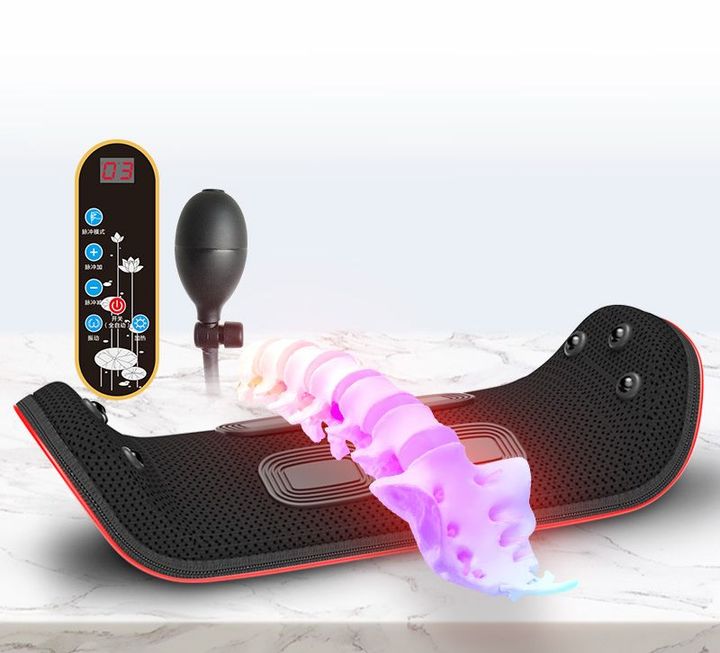 Máy Massage Lưng Cột Sống 3 Chế Độ Rung Sưởi Ấm
