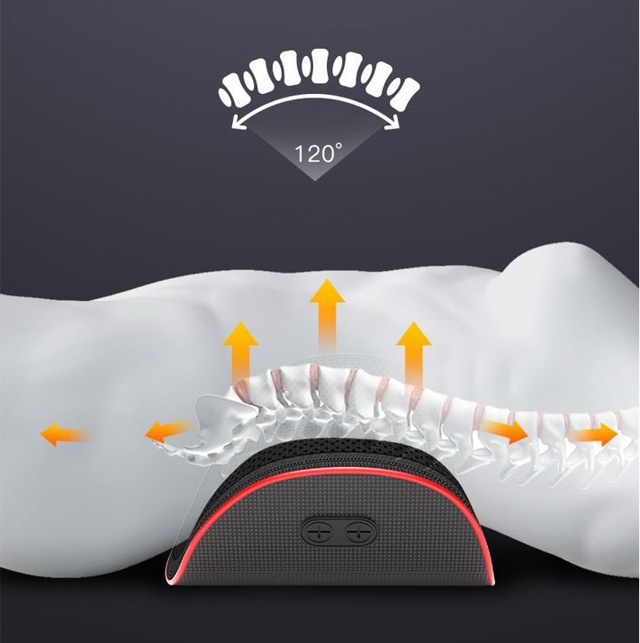 Máy Massage Lưng Cột Sống 3 Chế Độ Rung Sưởi Ấm