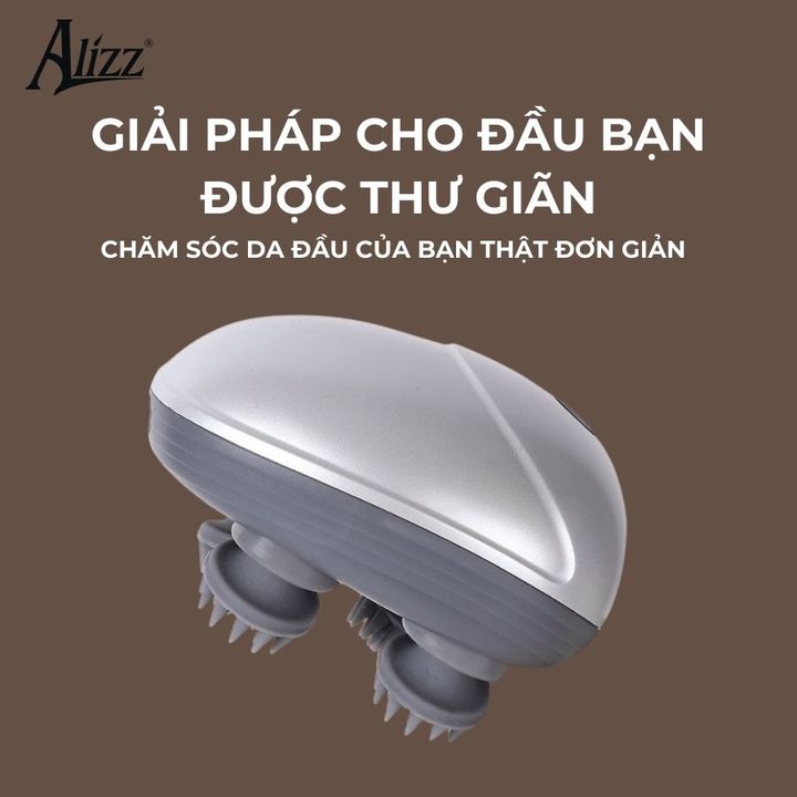 Máy Massage Da Đầu Và Toàn Thân Silicon ALIZZ AL-14003