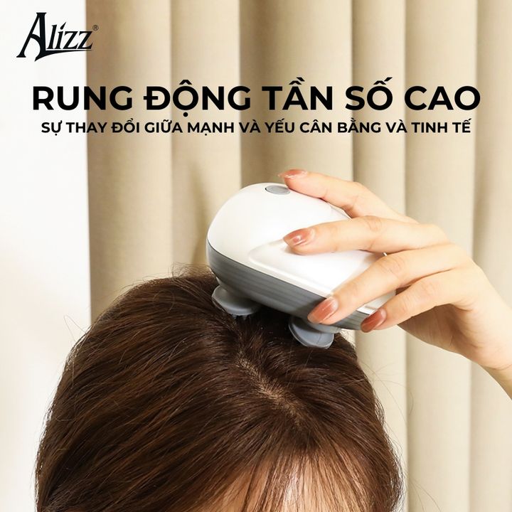 Máy Massage Da Đầu Và Toàn Thân Silicon ALIZZ AL-14003