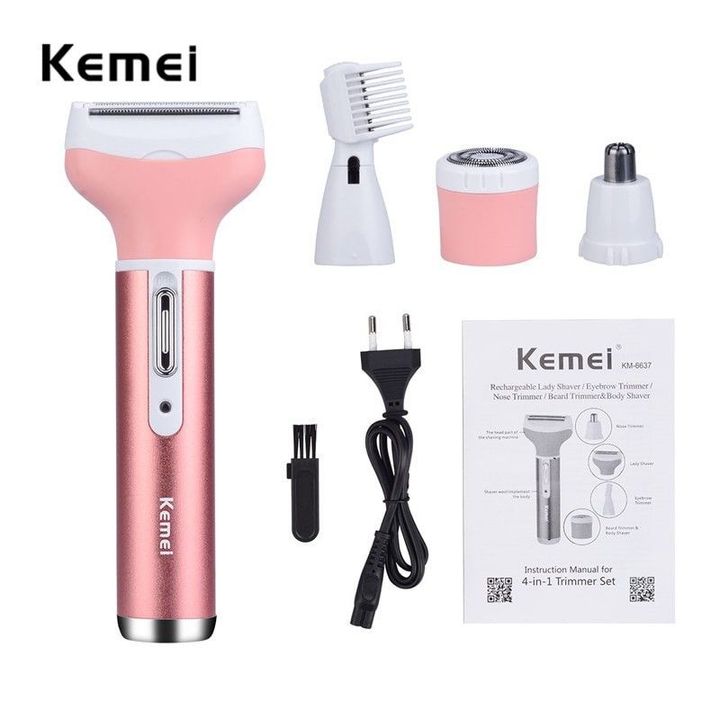 Máy cạo lông KEMEI KM-6637 4IN1