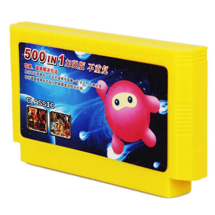 Băng game 500 trò chơi không trùng sử dụng trên Famicom Nintedo