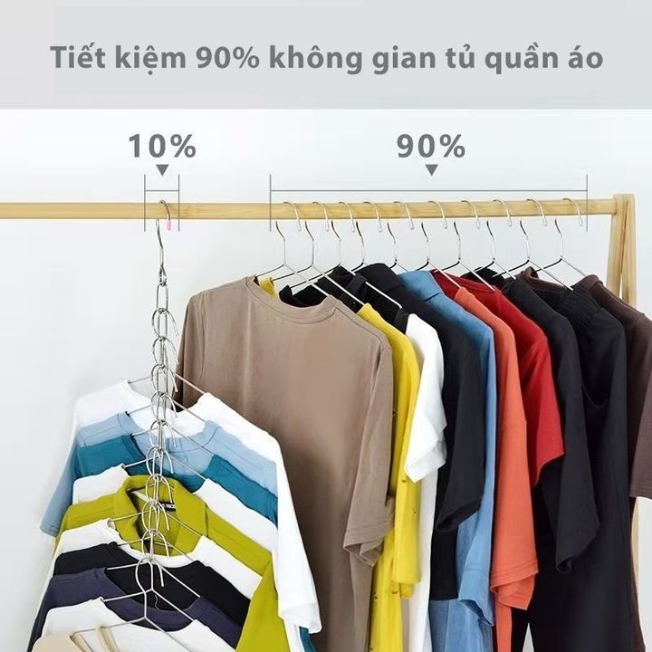 Dây Móc Xích Treo Quần Áo Tiết Kiệm Không Gian