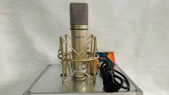 Bộ mic hát livestream Max-79 kết hợp sound car X5