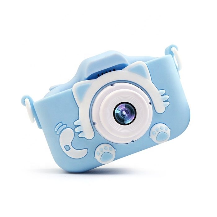 Máy Ảnh Trẻ Em Có Thể Chụp Ảnh & Quay Video khung ảnh hoạt hình, filter dễ thương