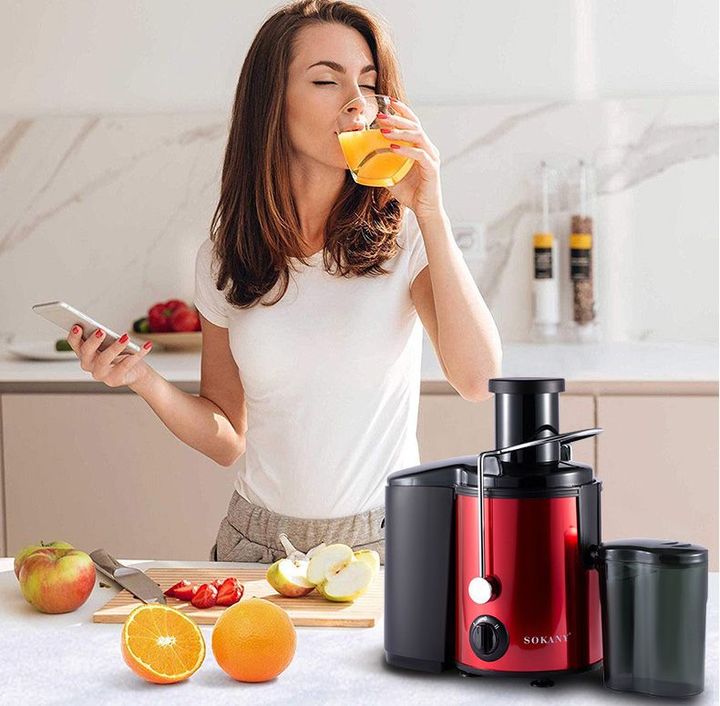 1 Máy ép trái cây hoa quả SOKANY 4001  Ép Hoa Quả, Ép Rau Củ