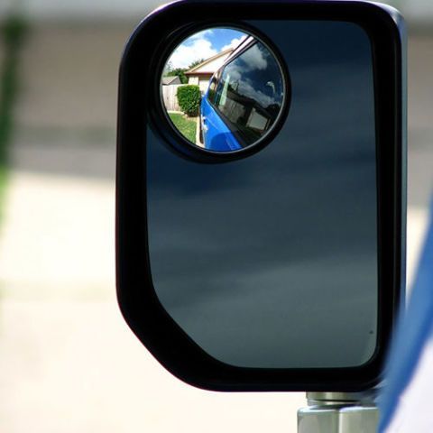 combo 2 Chiếu hậu gương nhỏ tròn spot mirror