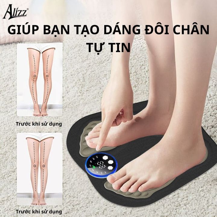 Thảm Massage bàn chân xung điện Alizz AL-14035