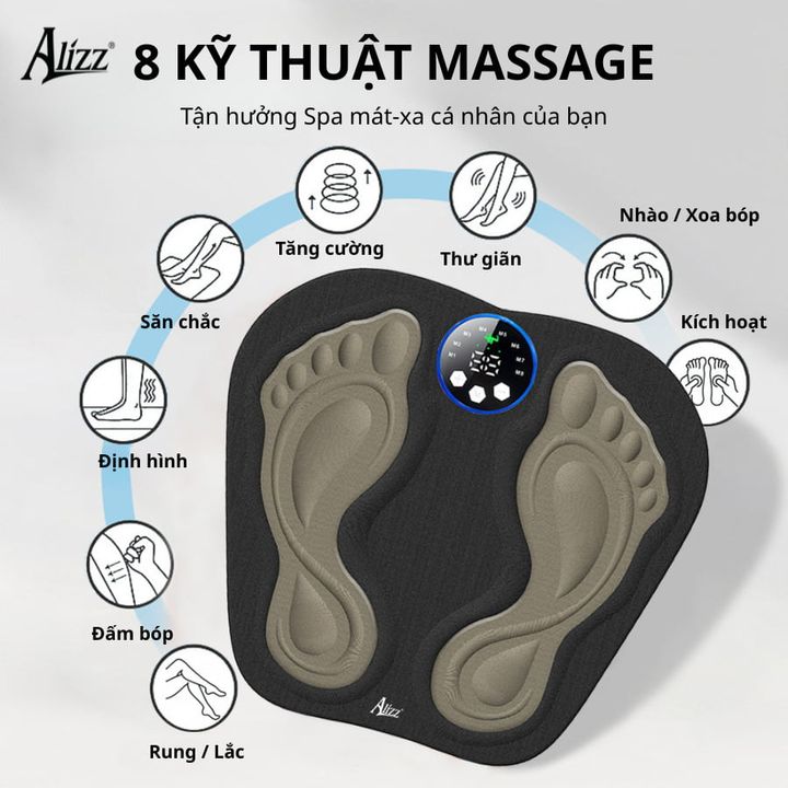 Thảm Massage bàn chân xung điện Alizz AL-14035