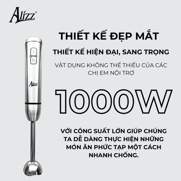 Bộ Máy Xay 1000W 3 Trong 1 AL-14004