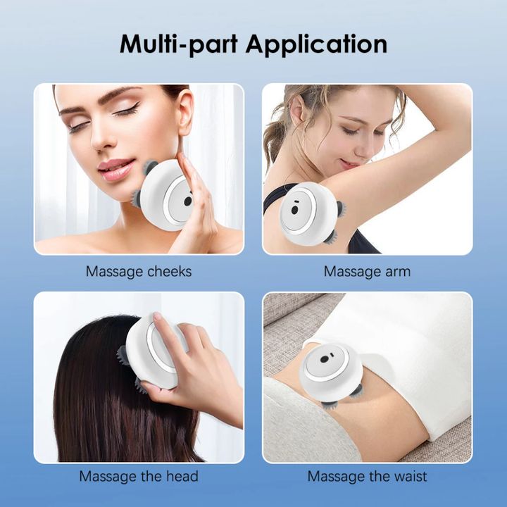 Máy Massage Da Đầu Đầu Và Toàn Thân Silicon MSHD-001