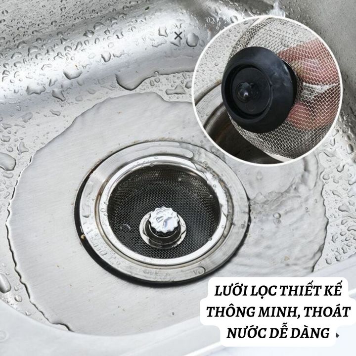 Dụng cụ lọc rác bồn rửa 8.3x5.5cm