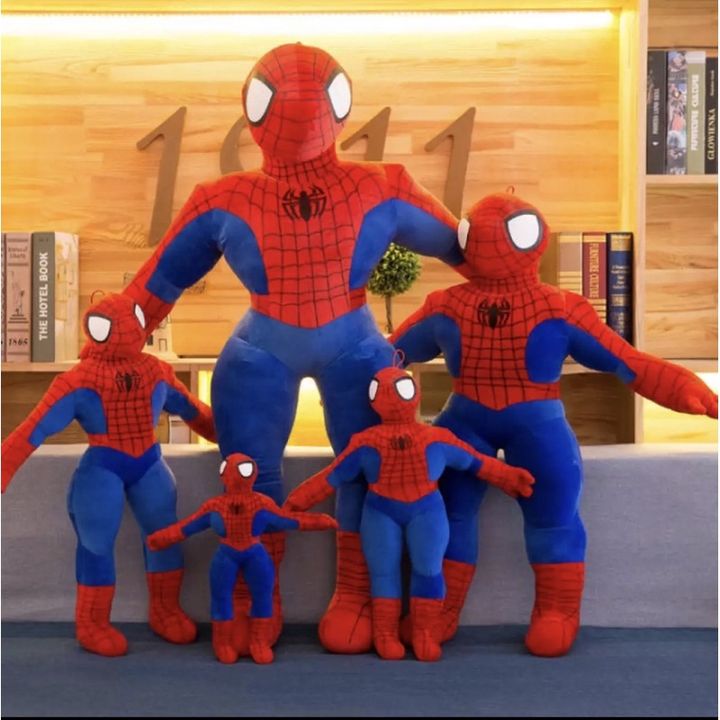Đồ chơi thú nhồi bông - gấu bông siêu nhân người nhện Spiderman  - 50cm