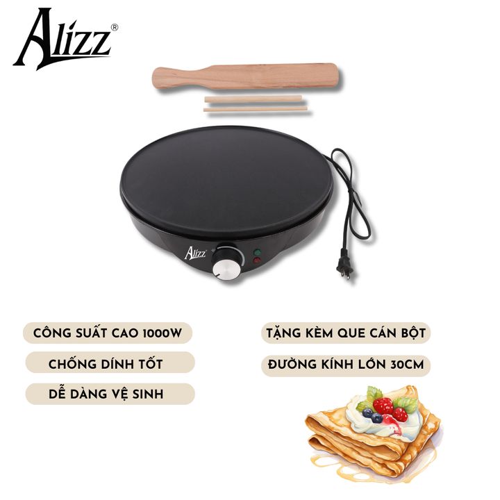 Máy Nướng Bánh Crepe 30cm ALIZZ AL-13567