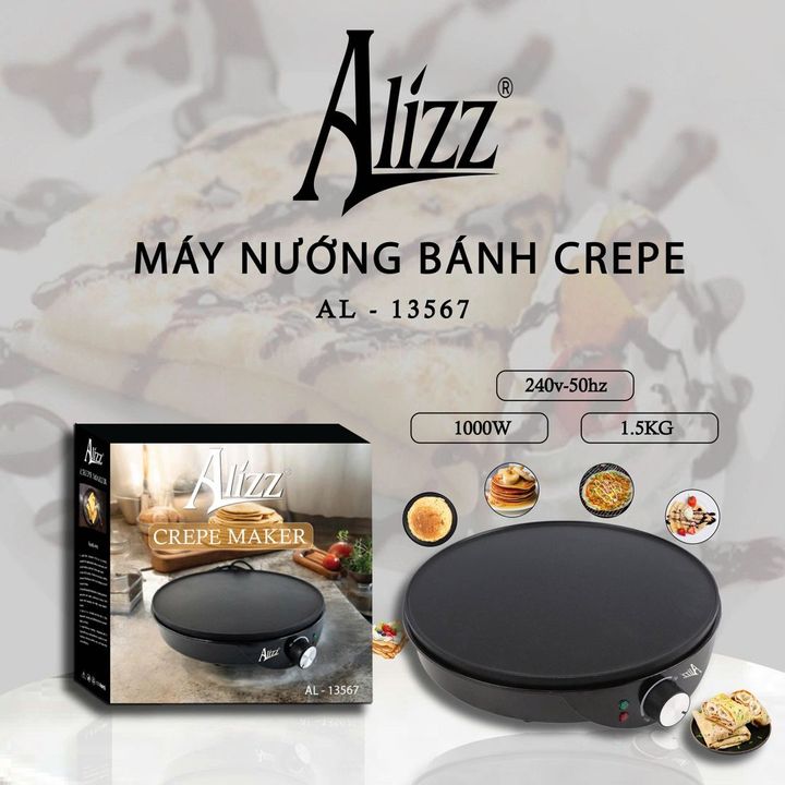 Máy Nướng Bánh Crepe 30cm ALIZZ AL-13567