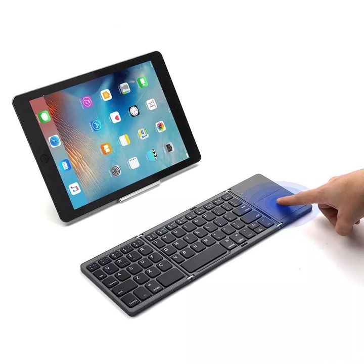 Bàn Phím Bluetooth Mini Gấp Gọn – Nhẹ, Tiện Lợi, Kết Nối Nhanh