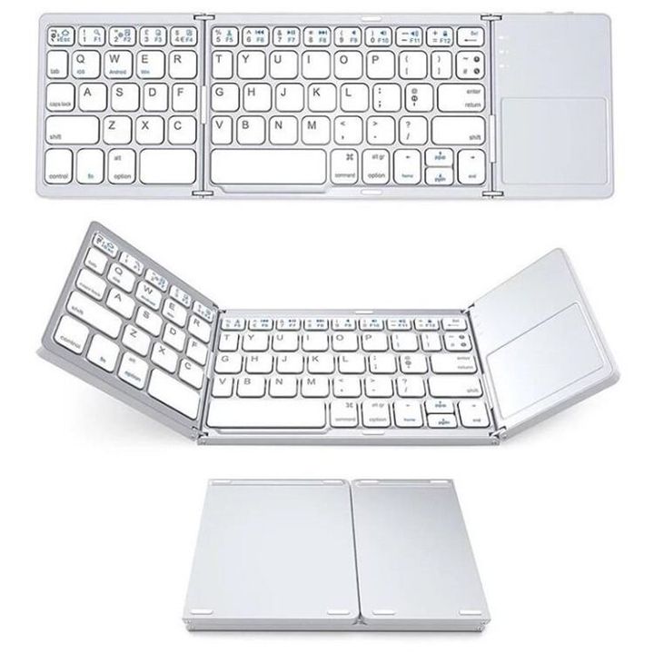Bàn Phím Bluetooth Mini Gấp Gọn – Nhẹ, Tiện Lợi, Kết Nối Nhanh