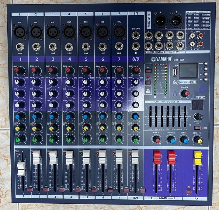 Bộ thu âm tại nhà mic PC-K200 kết hợp Mixer M11pro